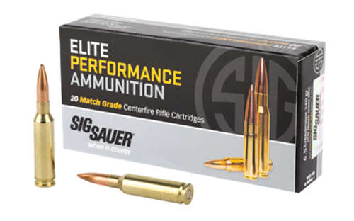 Ammunition Sig Sauer Elite Performance 6.5Creedmoor SIG AMMO 6.5CREED 140GR OTM 20/200 • Model: Elite Performance